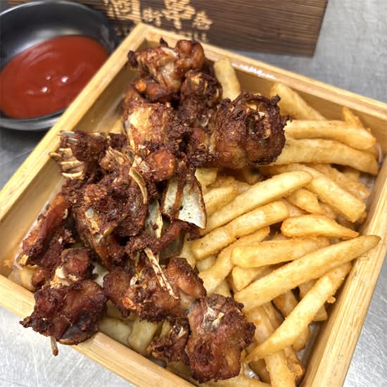 薯你吉祥（鸡架、薯条） Deep Fried Chicken Racks & Fries